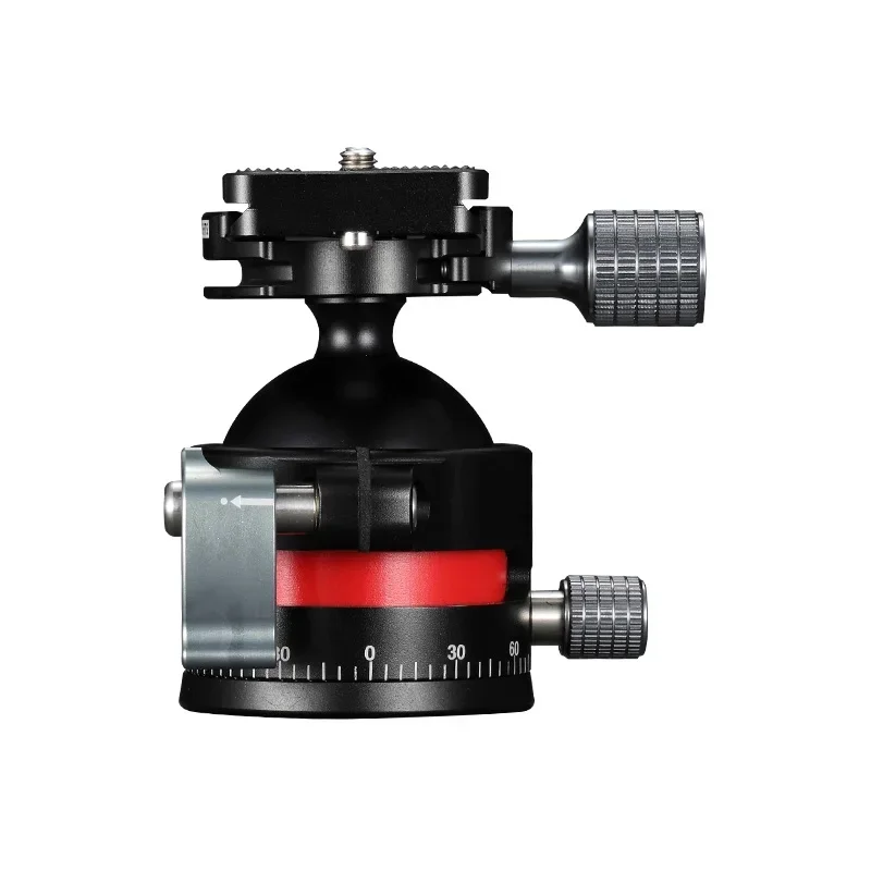 Camera Accessories Single Panning Low Profile Design Camera Ball Head Aluminum Large Panoramic Tripod Ball Head