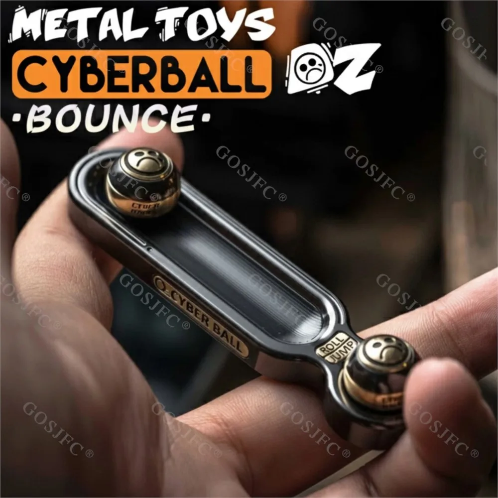 ألعاب معدنية Dz سايبر بول فاز دفع المنزلق القلق اللعب الزركونيوم التصاميم الأصلية المحمولة مكتب عمل الملحقات للبالغين