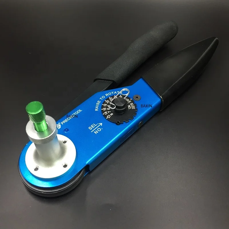 

YJQ-W2DT/HDT-48-00 High Precision Carbon Steel Terminal Crimping Tool Blue Grey CN; ZHE DIY