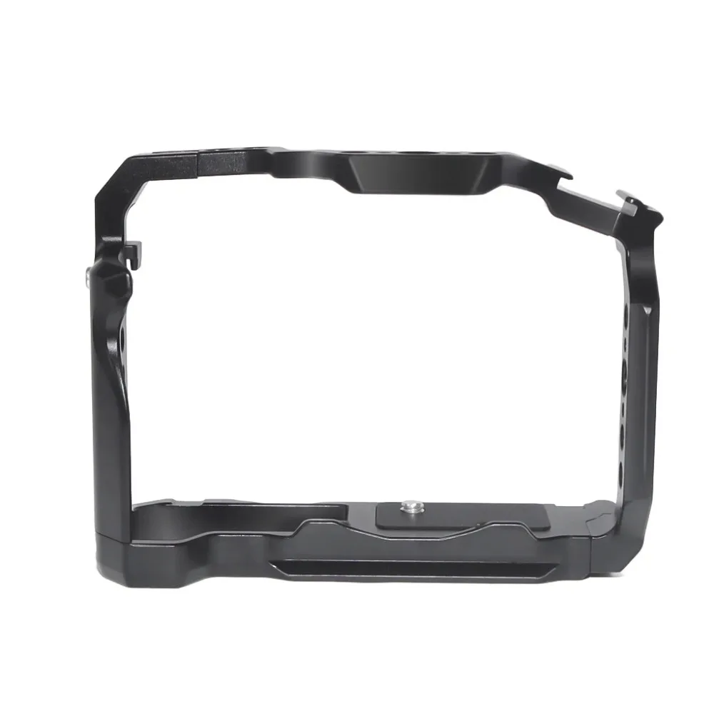 قفص كاميرا R50 متوافق مع جهاز فيديو ألومنيوم Canon EOS R50 مقاس 1/4 بوصة وخيوط 3/8 بوصة جهاز فتحات ARRI #1