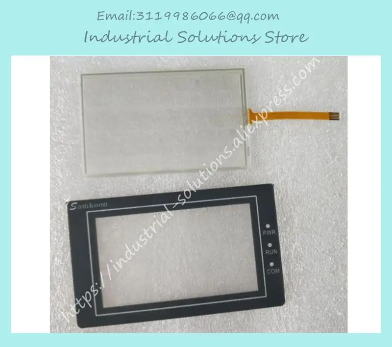 Nuevo para reparación SK-043AE EA-043A SA-4.3A SK-043A HMI pantalla táctil película protectora máscara