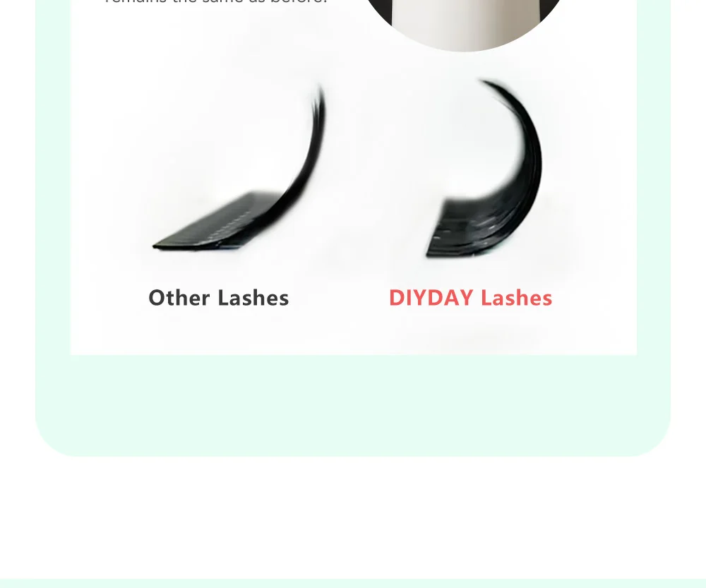 DIYDAY U-Shaped 3D 4D 5D 6D Eyelash Extension