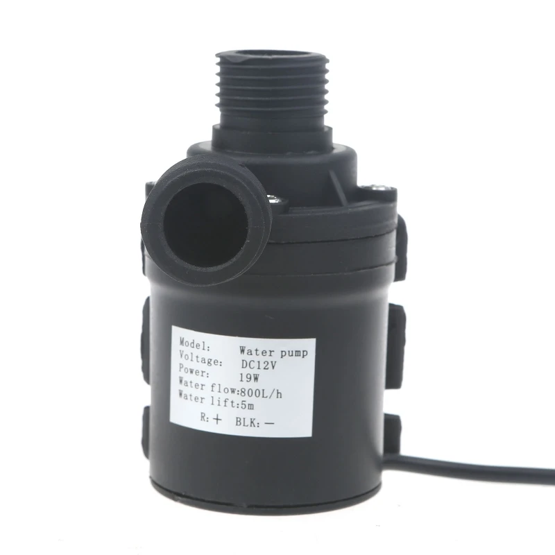 

DC12V Micro Brushless Motor Water Pumps Mini Water for Fish for Tank Fountain Pool Pond Aquarium 800L