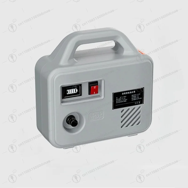 Rechargeable Battery Water Pump Portable Cordless Irrigation Pump For Vegetable Farm Garden Household Outdoor Watering Use