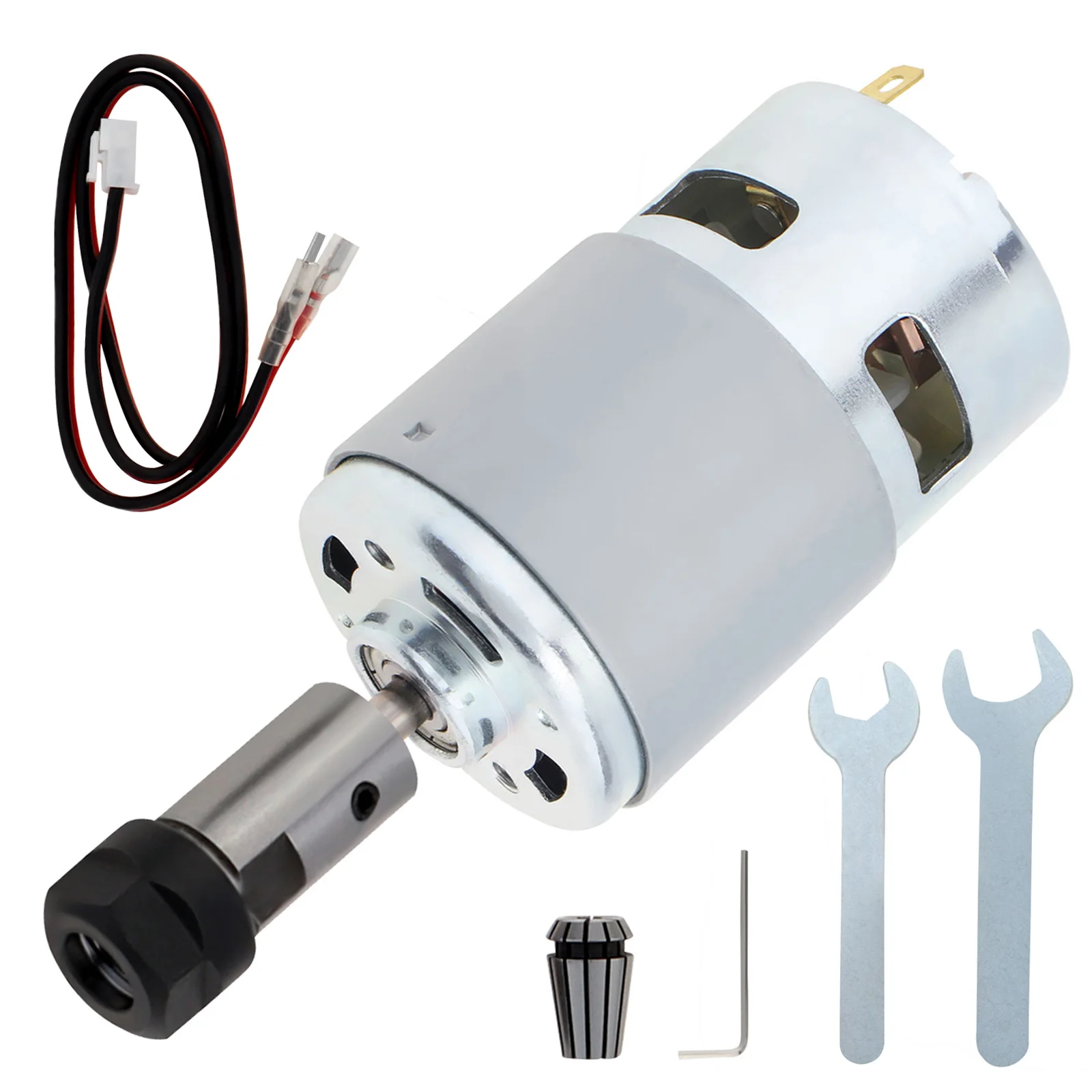 

775 Spindle Motor Kit Electrical DC Motor for CNC Router Machine with 5mm ER11 Collet Set