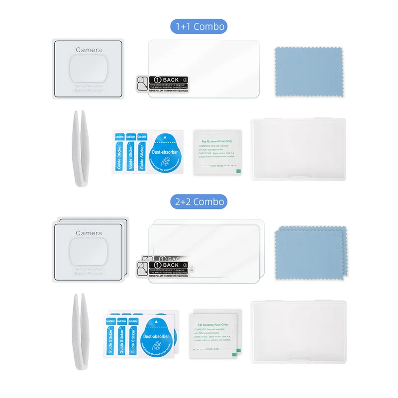 สําหรับ Osmo Pocket 3 กระจกนิรภัยฟิล์มอุปกรณ์เสริมมัลติฟังก์ชั่นป้องกันฟิล์มเลนส์หน้าจอ HD ฟิล์มป้องกันการระเบิด,ชุดทนทาน