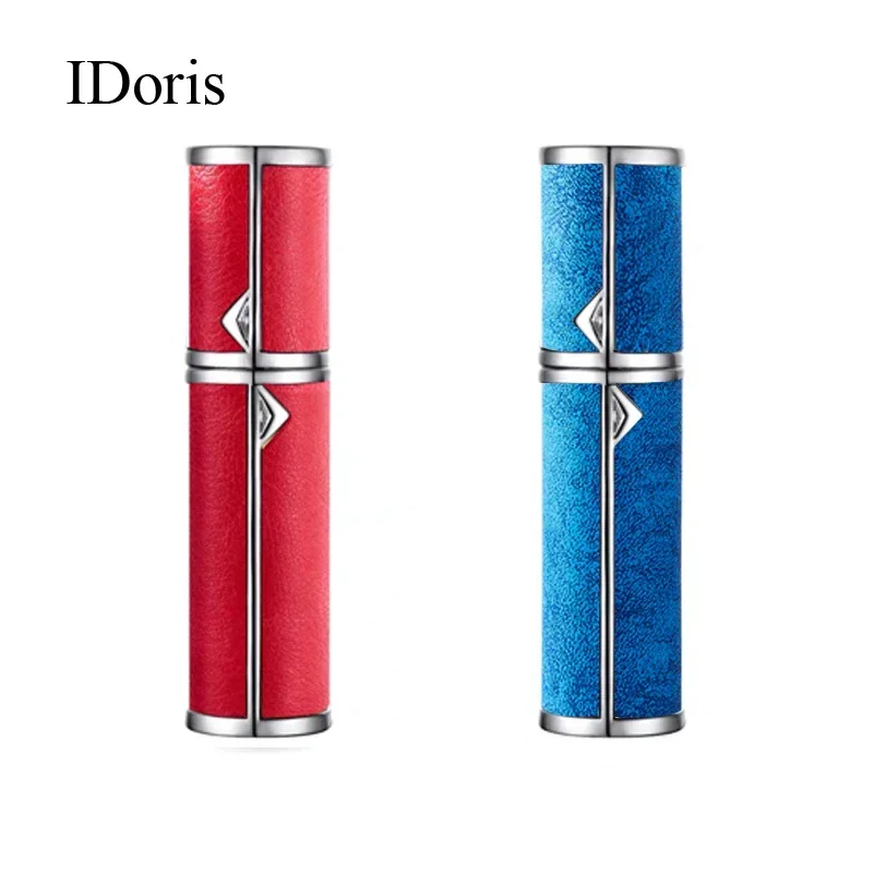 

IDoris Mini Refillable Conveniet Empty Atomizer Perfume Bottle Pump Aluminum Spray Bottle Cosmetic Container Travel Parfum Gift