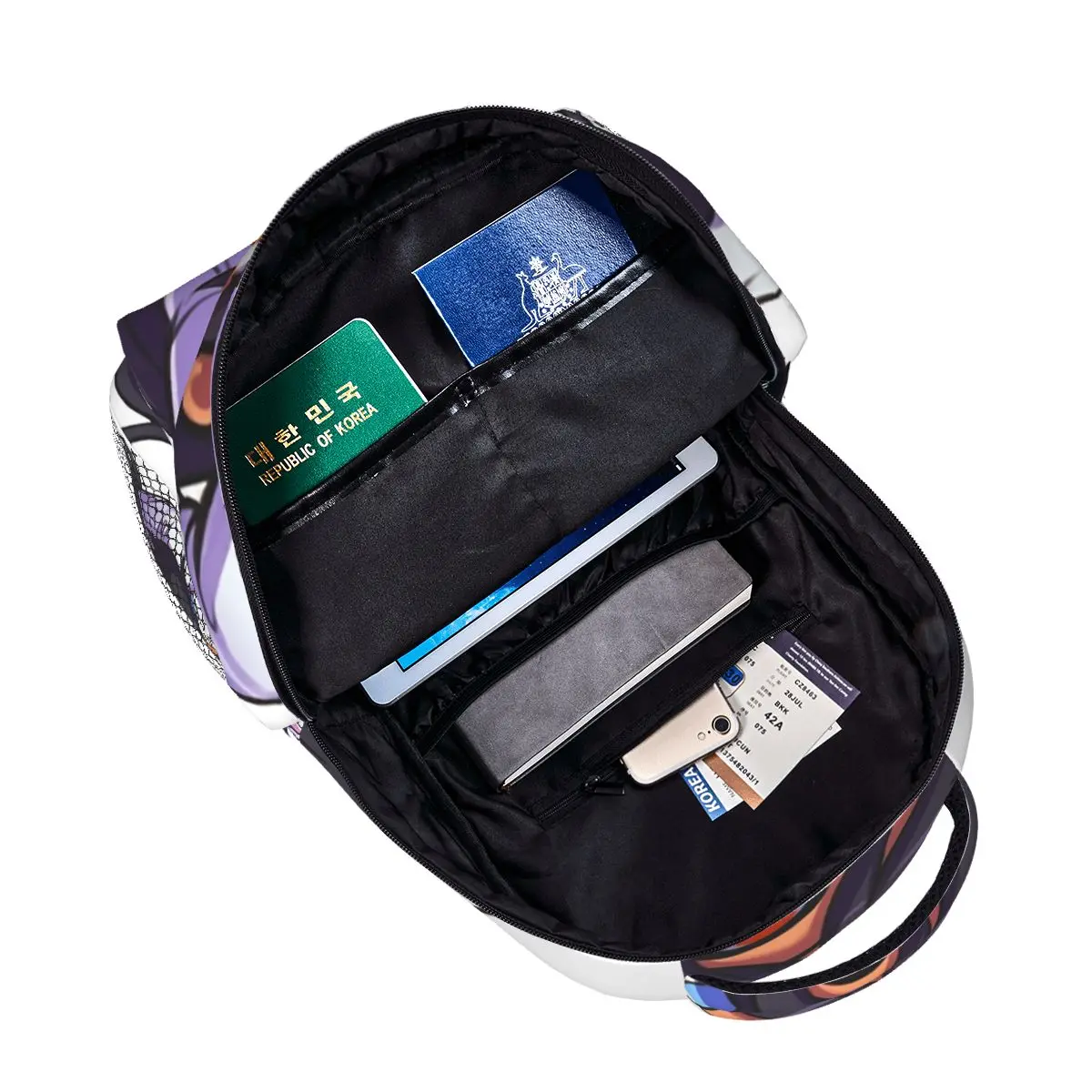 Aphmau-男の子と女の子のための漫画の旅行リュックサック、学校のバックパック、学生のブックバッグ、ショルダーバッグ、大容量