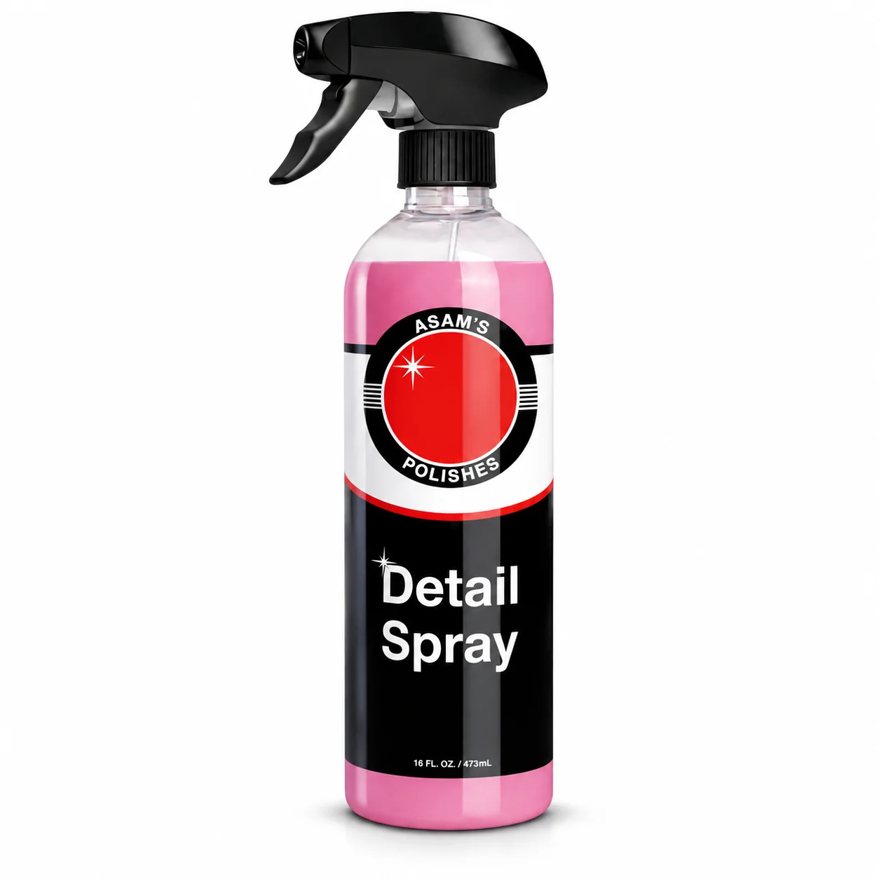 Car Detail Spray 16 oz – Quick Detailer for High Gloss Shine, Waterless Wash and Streak-Free Finish