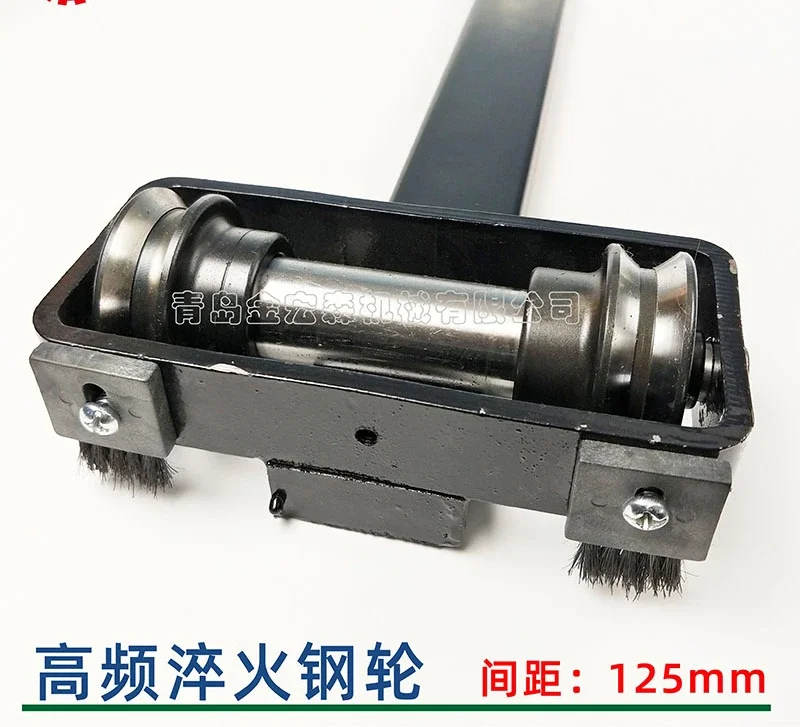 Pushing table saw Pushing table holder Steel wheel guide rail Cutting board saw circular rod guide rail