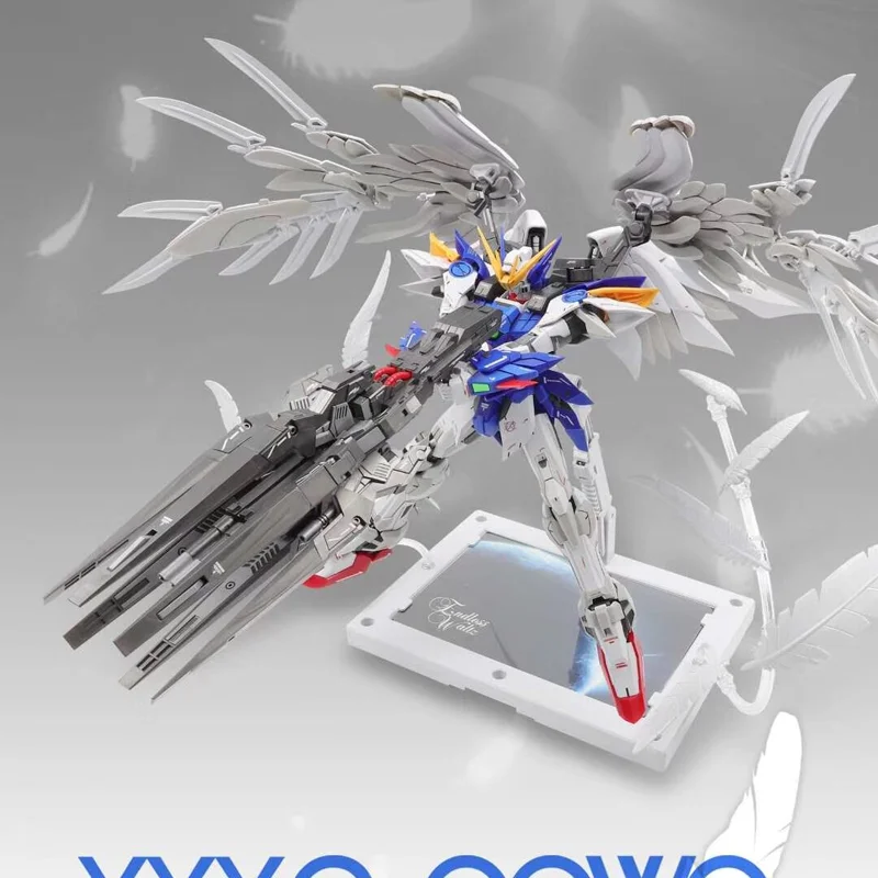 Super Nova MG 1/100 XXXG-00W0 Violet Wing Zero Kit de modelo personalizado figura de acción juguete para regalo con pegatina de agua