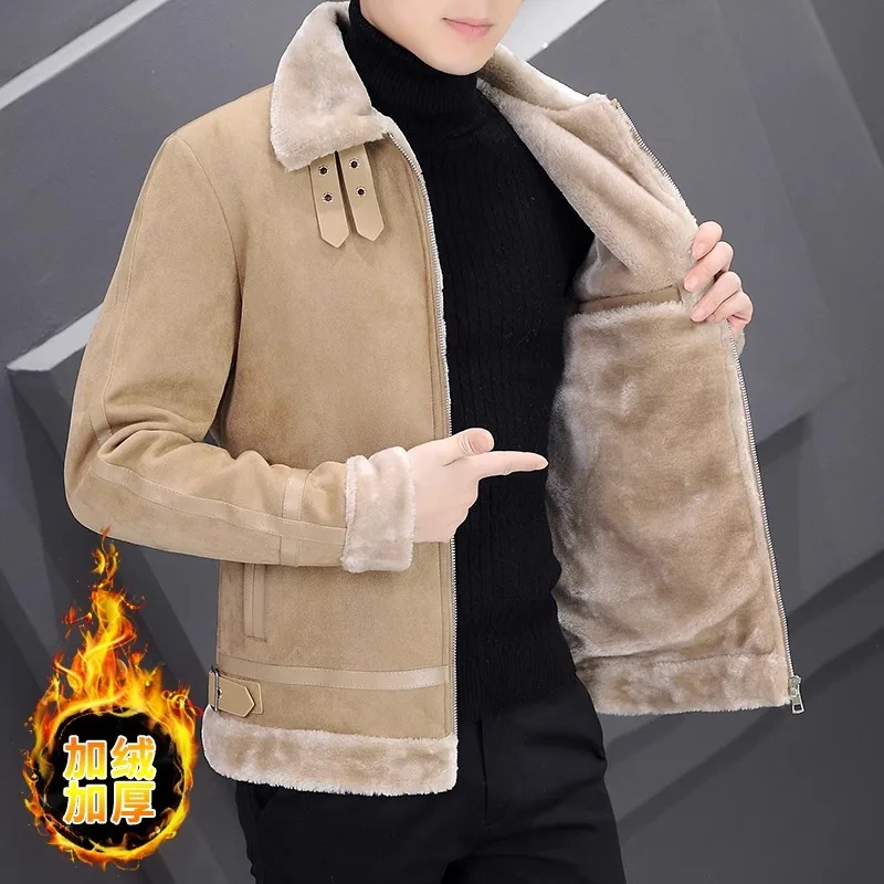 219 khaki [fleece-lined & extra thick]
