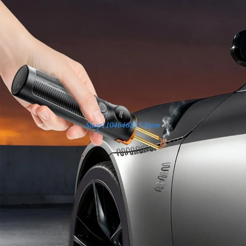 Soudeuse plastique Lithium 4000mAh, agrafeuse en forme 4, chauffage rapide, fixation automobile