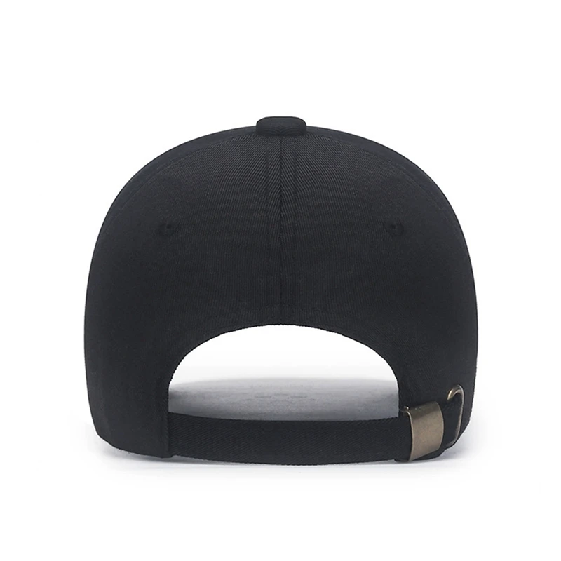 Unisex Embroidered H Baseball Cap Spring/Summer Female Simple Solid Color Korean Version Thin Couple Soft Top Duck Hat Male