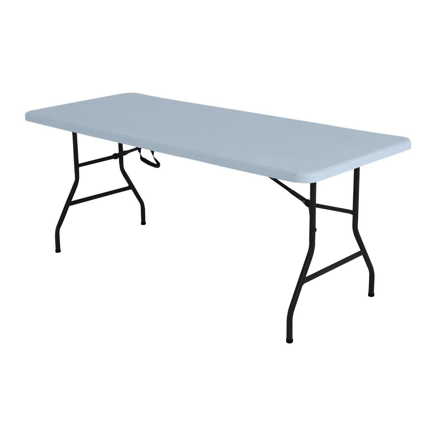 

6' Rectangular Folding Table Indoor/Outdoor Essentials White