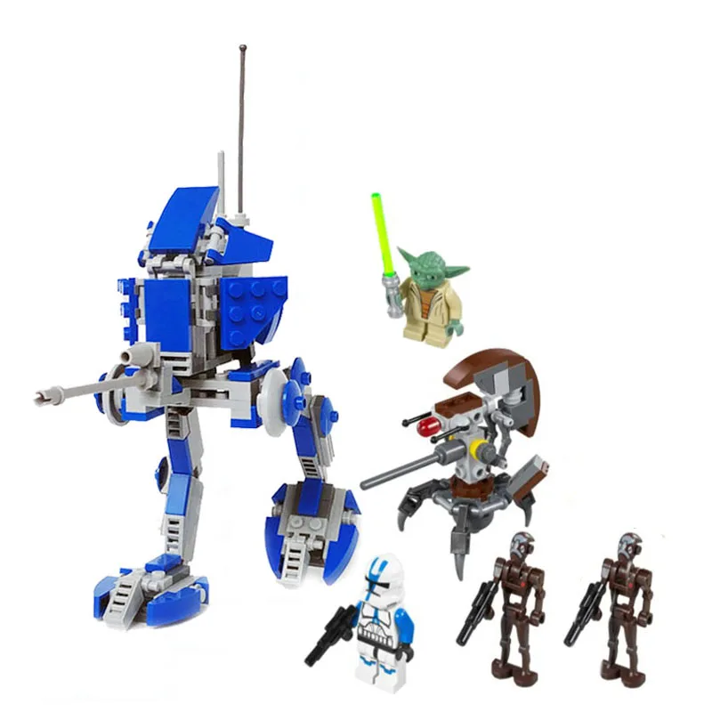 Star Wars Elite Klon-Trooper Angriffsroboter 9488 Bausteine Actionfigur Zusammengebautes Modell Spielzeug Sammlerstück Geschenk für Jungen