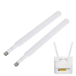 Antenne externe sans fil 8dBi SMA mâle 700-2700MHz 4G, pour routeur Huawei B593 E5186 B315 B310 B880 B890, 2 pièces