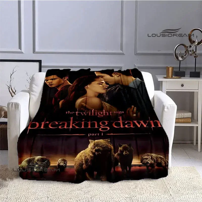 The Twilight Saga Printing blanket Children's Warm blanket Framine Soft and Comfortable Home Travel Born Birthday Gift