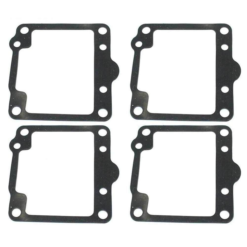 For SR250 XS400 XJ650 XS650 Gasket Float Bowl Gasket Float Bowl 4 Pcs Accessories Black Carburetor Plastic High Quality