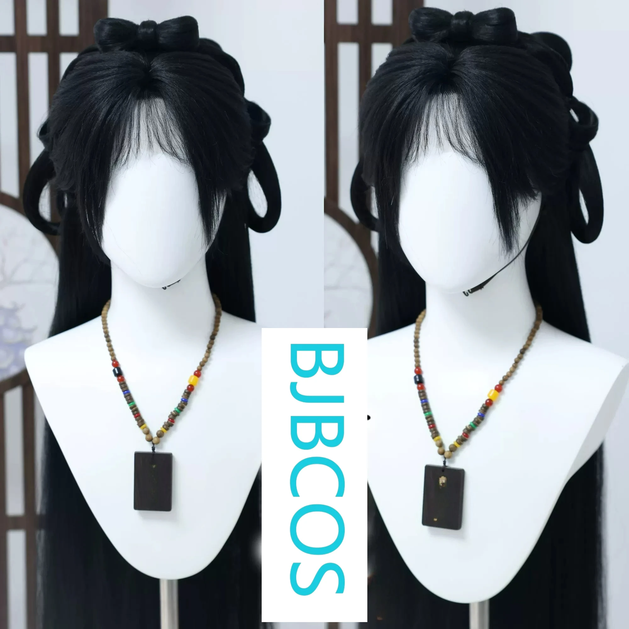 

[Styled Wig]WHERE WINDS MEET Xueli'er Lace Front Wig COS Corn Beard Hanfu Cute Girl Style Wig Set