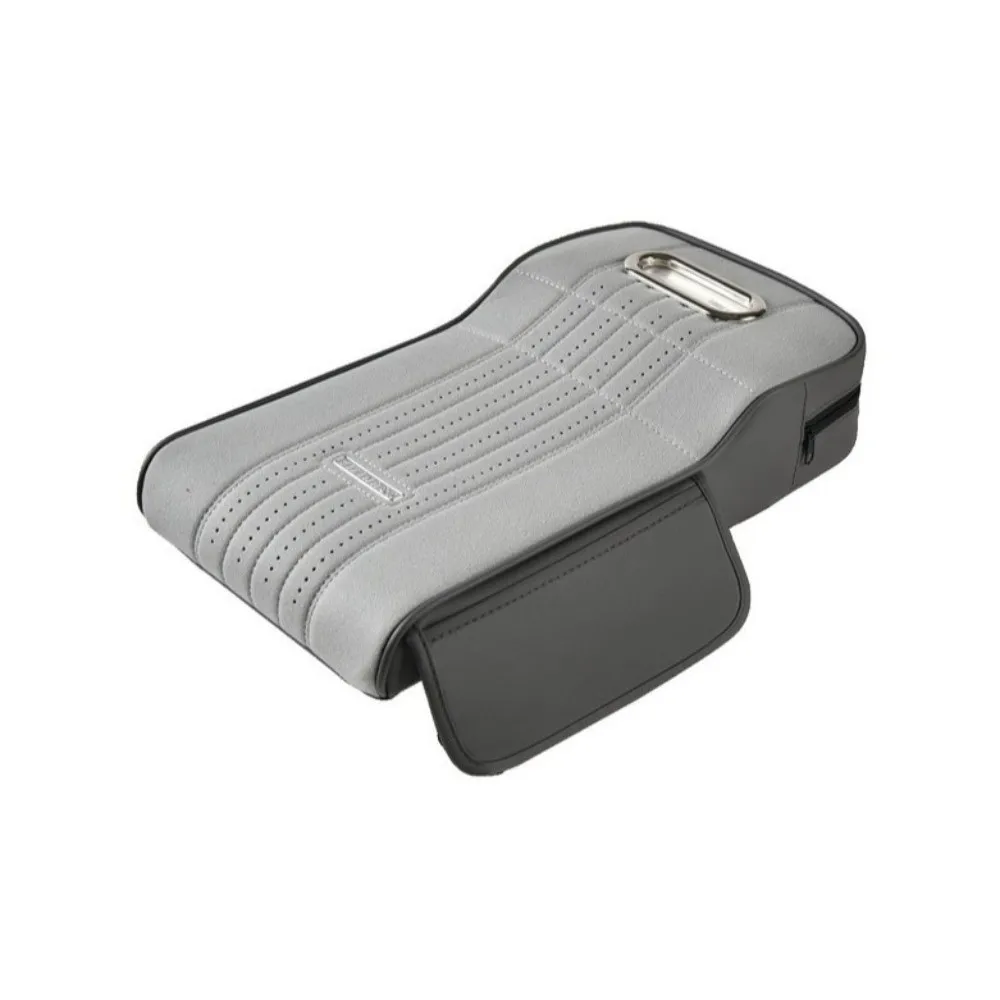 Raised Cushion for Central Armrest Ergonomic Comfort Car Armrest Box Pad Storage Pockets Universal Car Center Console Organizer