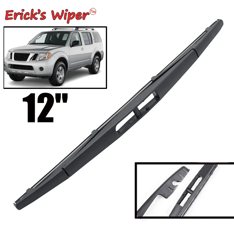 

Erick's Wiper 12" Rear Wiper Blade For Nissan Pathfinder R51 2005 - 2012 Windshield Windscreen Tailgate Window Car Rain Brush