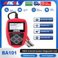 Ancel BA101 OBD Car Batteries Tester 12V Digital Battery Test 100 to 2000CCA 220AH VOLT/LOAD TEST Load Analyzer Tools for Car