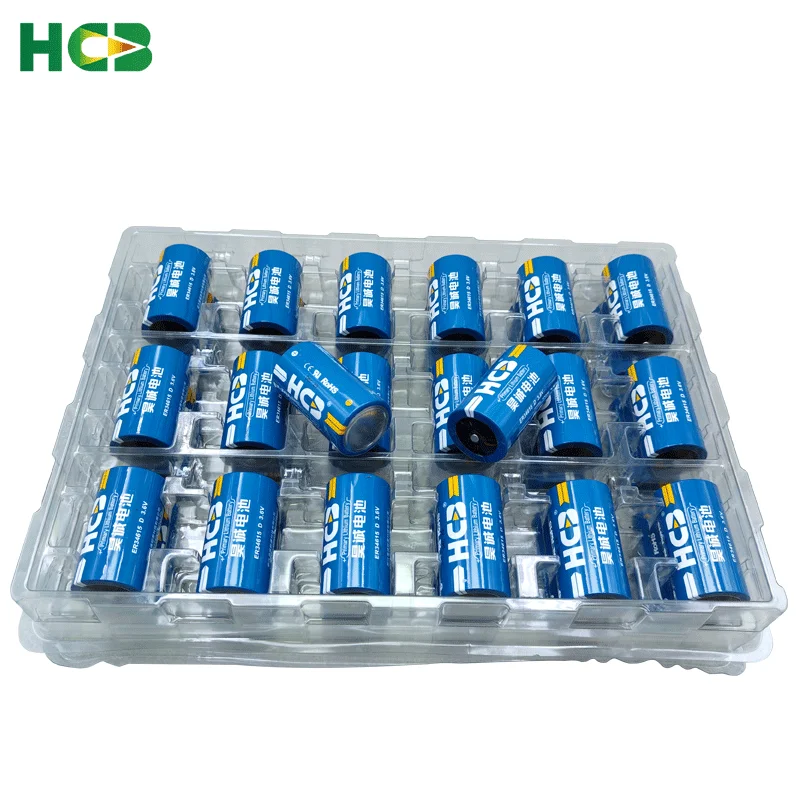 HCB ER34615 water and gas meters, flow meters, on-site temperature display instruments, CNC 3.6V lithium batteries