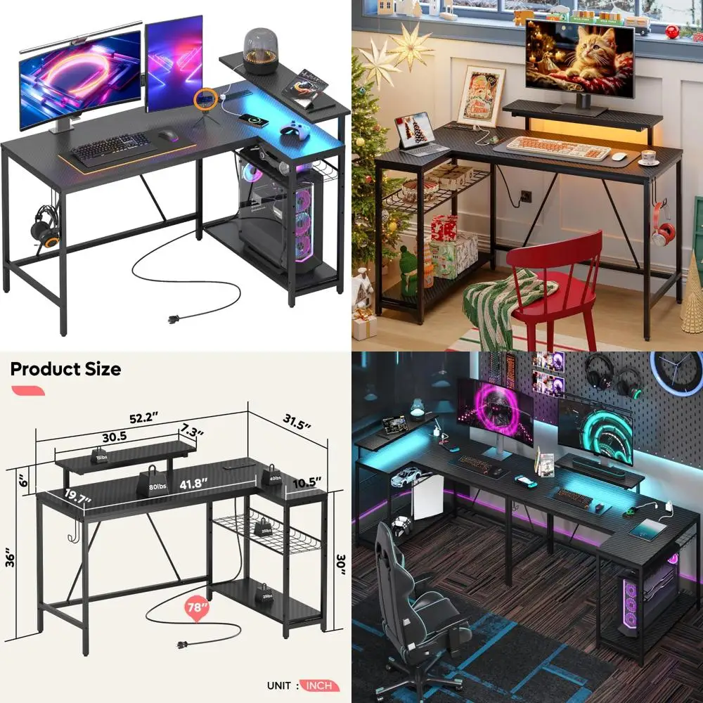 "L-Shaped Gaming De… - image