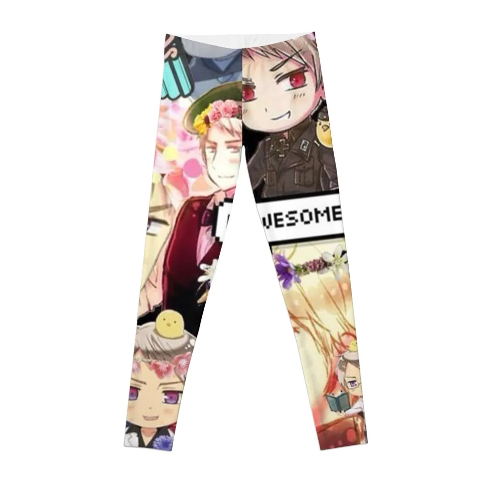 

Hetalia Prussia Aesthetic Leggings Legging sport Training pants push up tights for Sports pants woman Womens Leggings