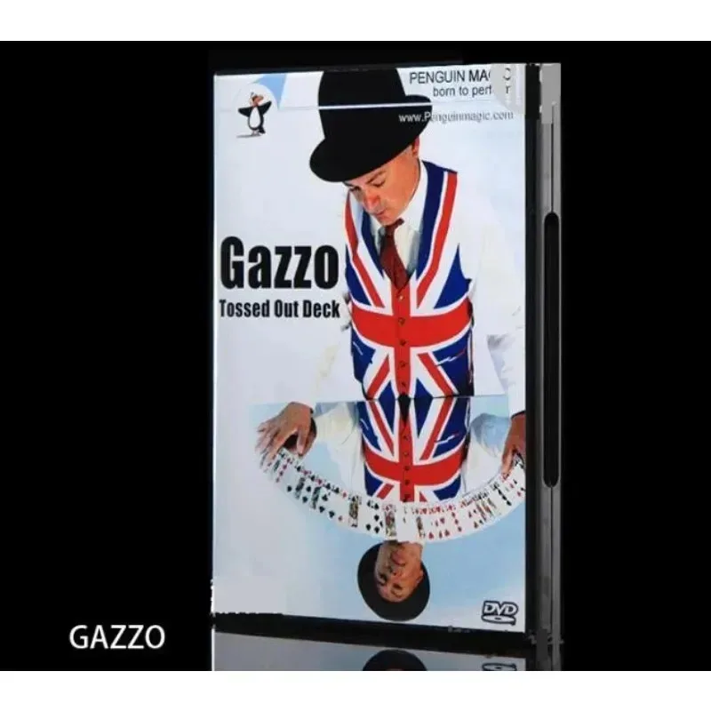 

Gazzo Tossed Out Deck ( With Gimmick ) By Gazzo Magic Tricks Close Up Street Mentalism Classic Card Illusions Magician Props