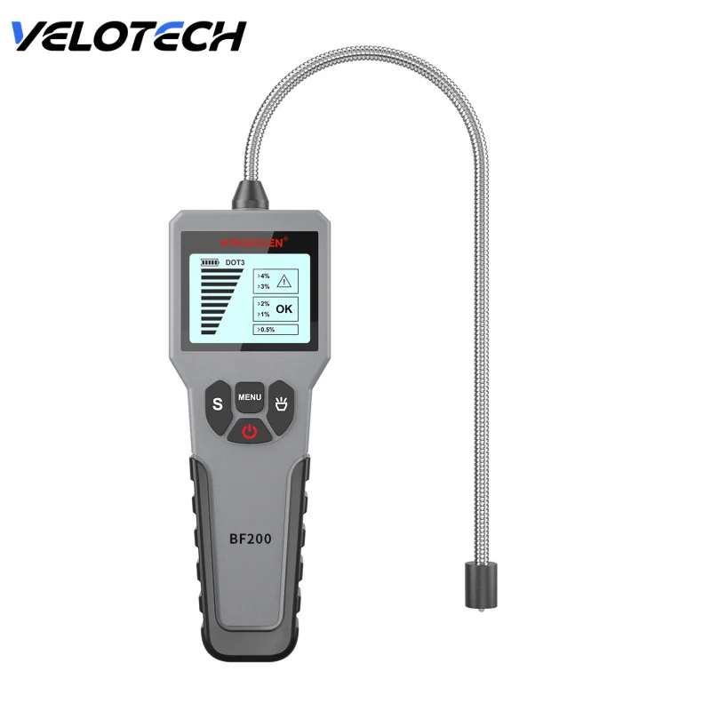 

12V Car Brake Fluid Tester Professional Pen Automotive Oil Digital Inspection Tools With LED Indicator