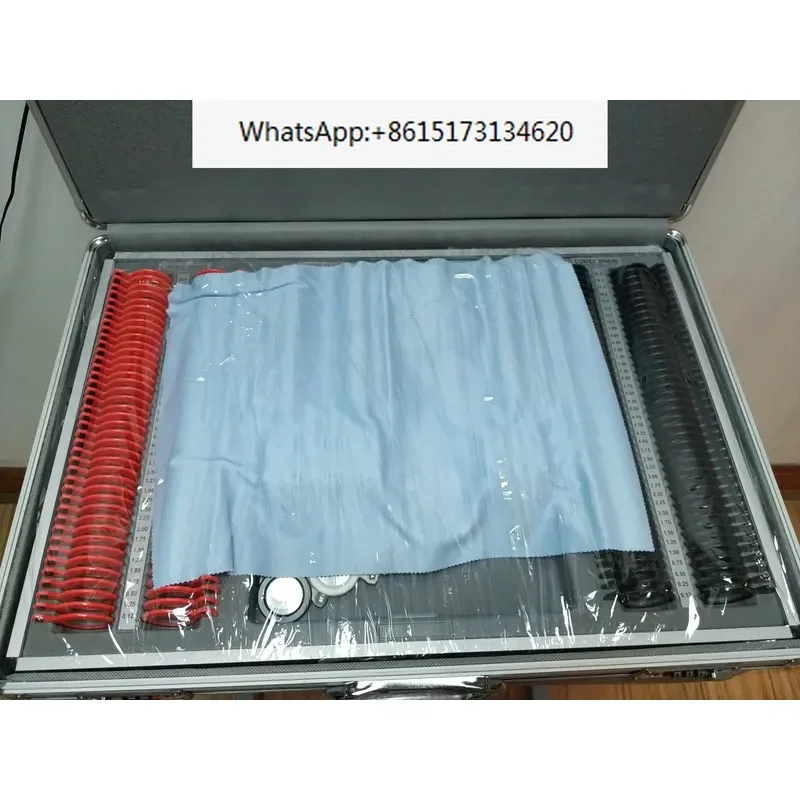 Plastic Wheel Test Lens Set Aluminum or Leather Optical Frame High Quality Optometry Equipment for Eye Examination