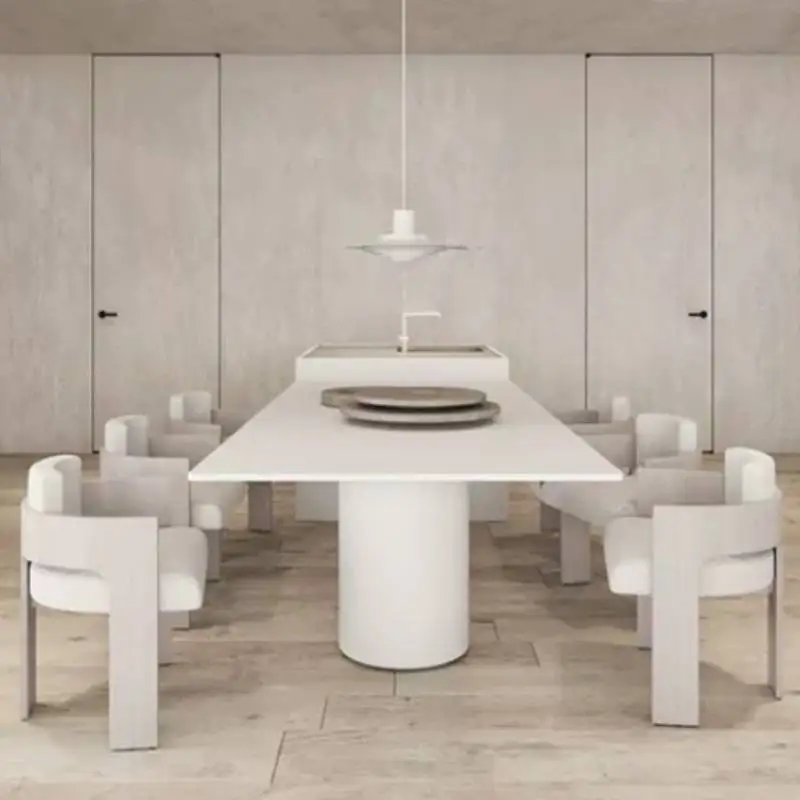 White Nordic Dining Chairs Stylish Decoration Solid Wood Dining Chairs Events Designer Armchair Sillas Comedor Furniture Home