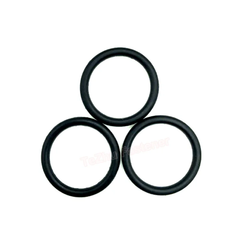 100pcs NBR O Ring Seal Gasket Thickness CS 1 1.5 2 3mm OD 3-21mm Nitrile Butadiene Rubber Spacer Oil Resistance Washer O-Ring