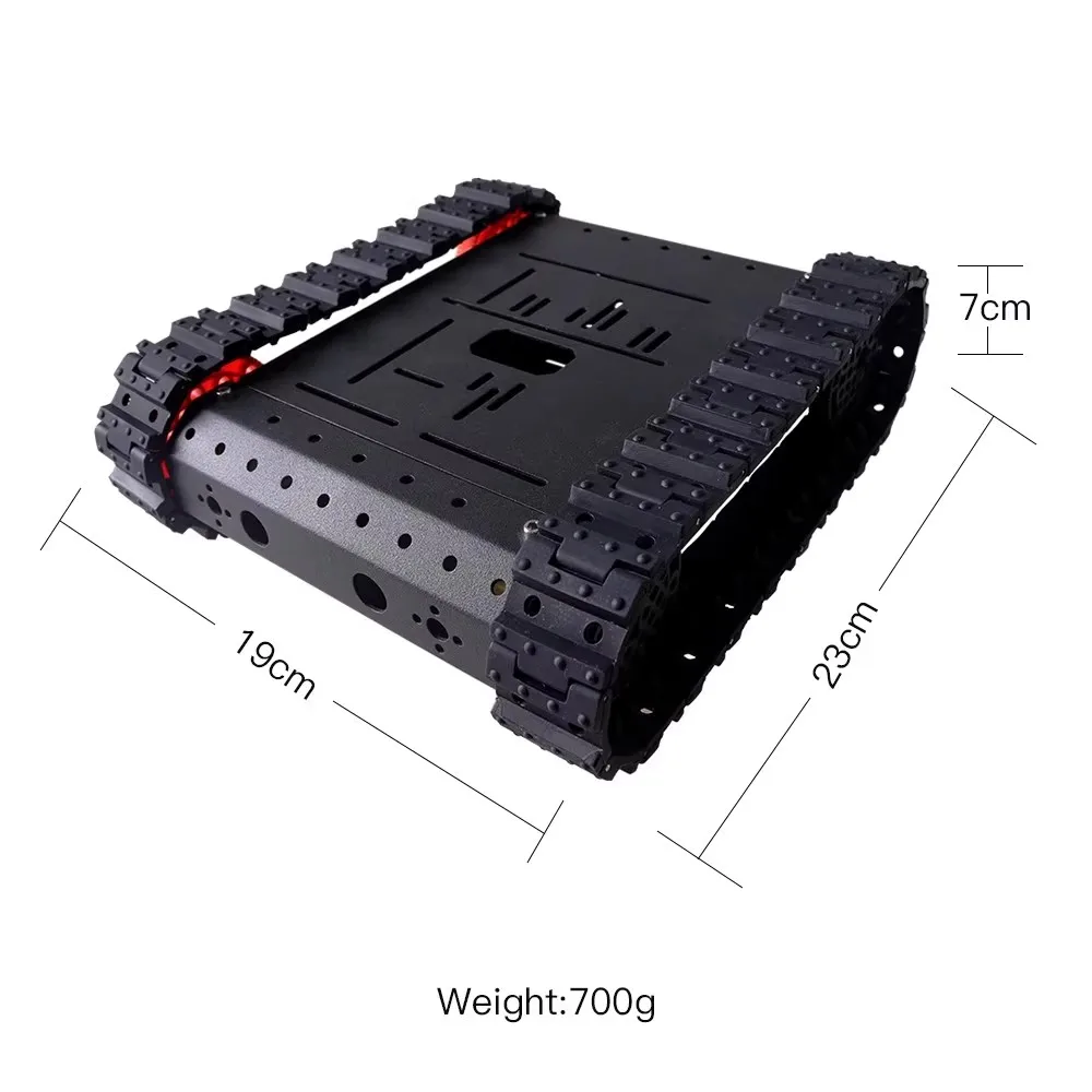 Esp32 Remote Control Tank Model Metal Chassis Tractor Crawler Balance Car Mount Truck Robot Chassis for Wifi RC Scout Robot Car