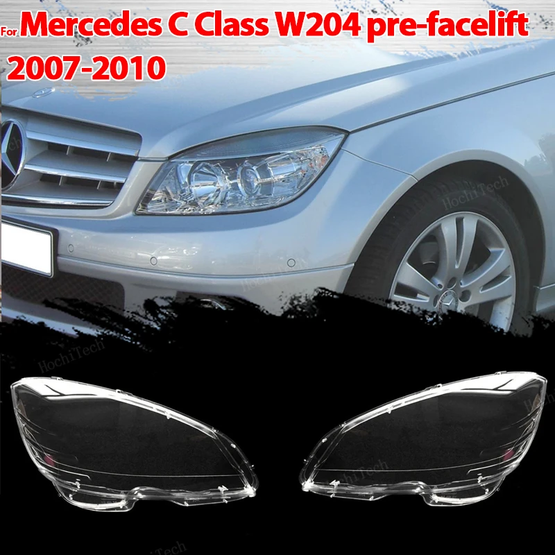 

Front Headlamp Cover Headlight Shell Transparent Lampshade Lens For Mercedes-Benz C Class W204 C180 C200 C220 C250 C280 2007-10