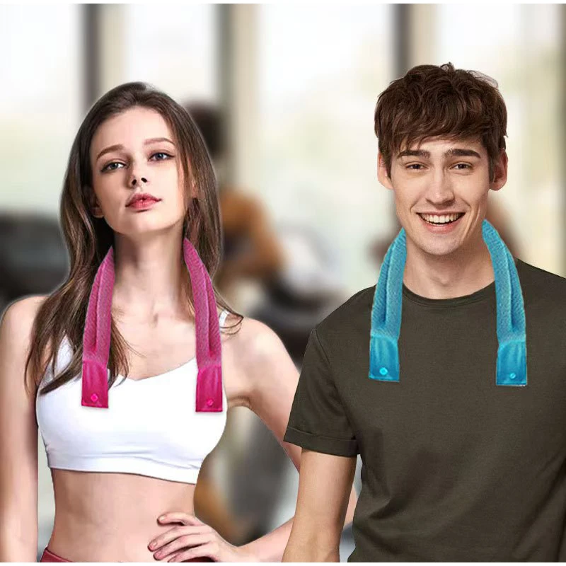 Summer Neck Cooling Wraps/Cool Towels - Hot Weather Cool Down Neck Scarf - Outdoor  Cyclists Runners Gardeners Hikers Athletes