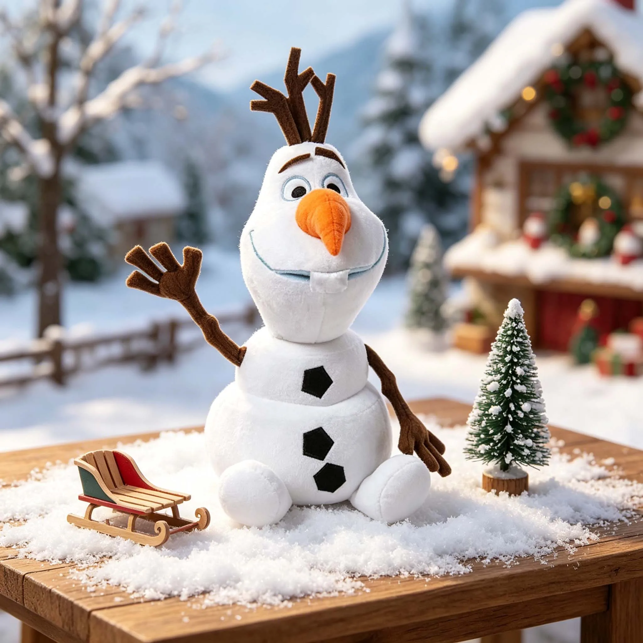 22cm Disney Frozen Elsa Anna Olaf Plush Toys Stuffed Princess Doll Girls Kids Christmas Birthday Gift