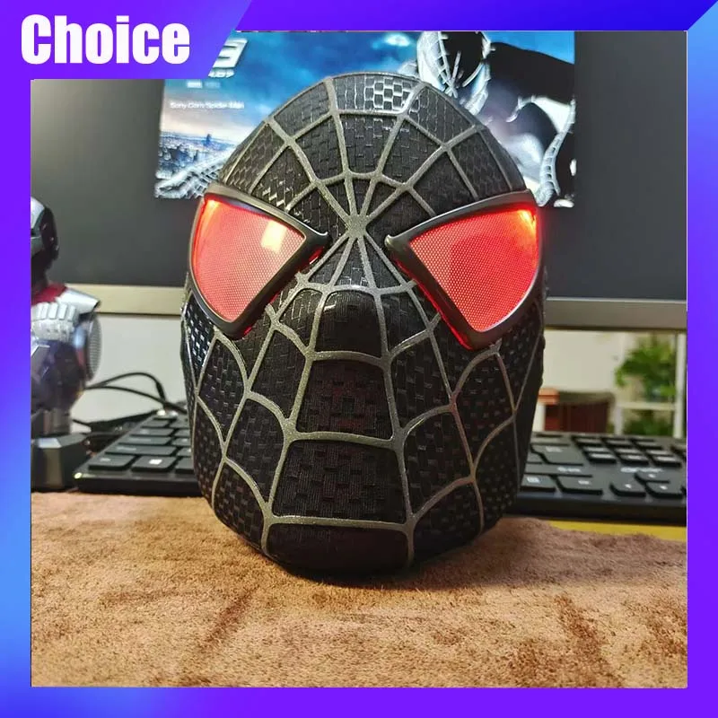 

Spider Man Cos Mask Halloween Cosplay Party Props Movie Superhero Peter Adult Wearable Mask High Quality Headgear Man Gift