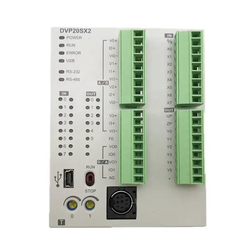 Electronics PLC Module DVP20SX211T for Industrial Automation and PLC Programming