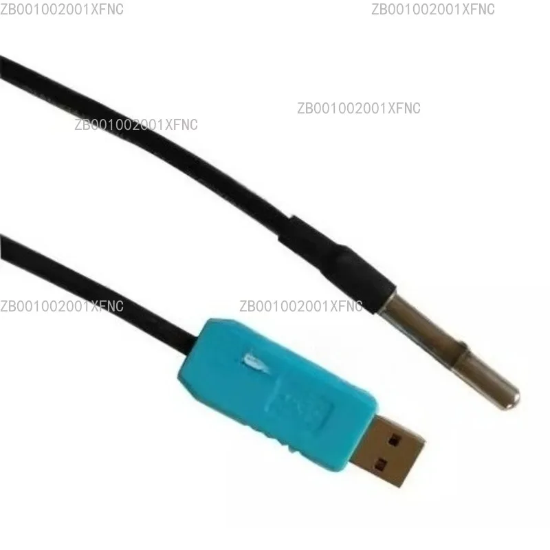 DS18B20 Waterproof Temperature Probe USB Interface Temperature Sensor Module
