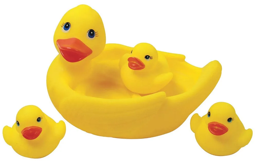 Cute Animal Baby Bath Toys Soft Floating Rubber Duck Shark Floating Bath Tub Toy For Kids Birthday Gifts Shower Swimming Toy #TC