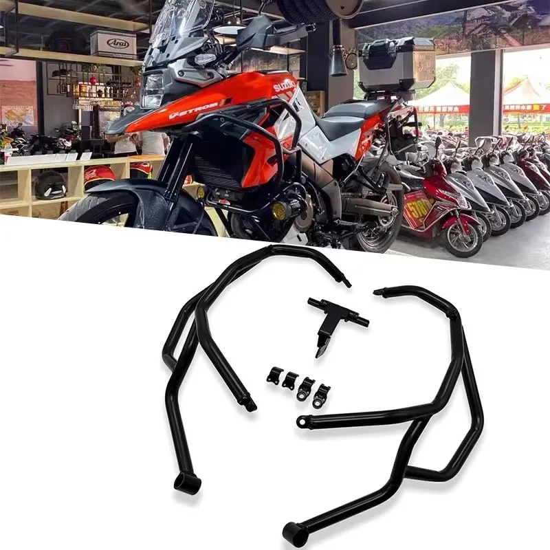 

2025 Newest Motorcycle Engine Guard Bumper Highway Crash Bar For KI DL1050XT