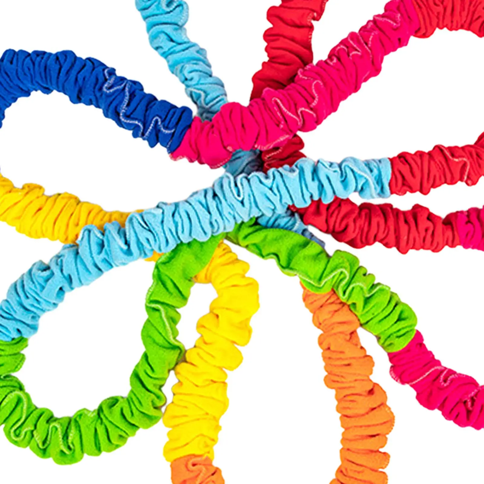 Elastic Fleece Stretchy Band Movement Prop for Kids Sensory Integration Exercise Kindergarten Team Game Gear