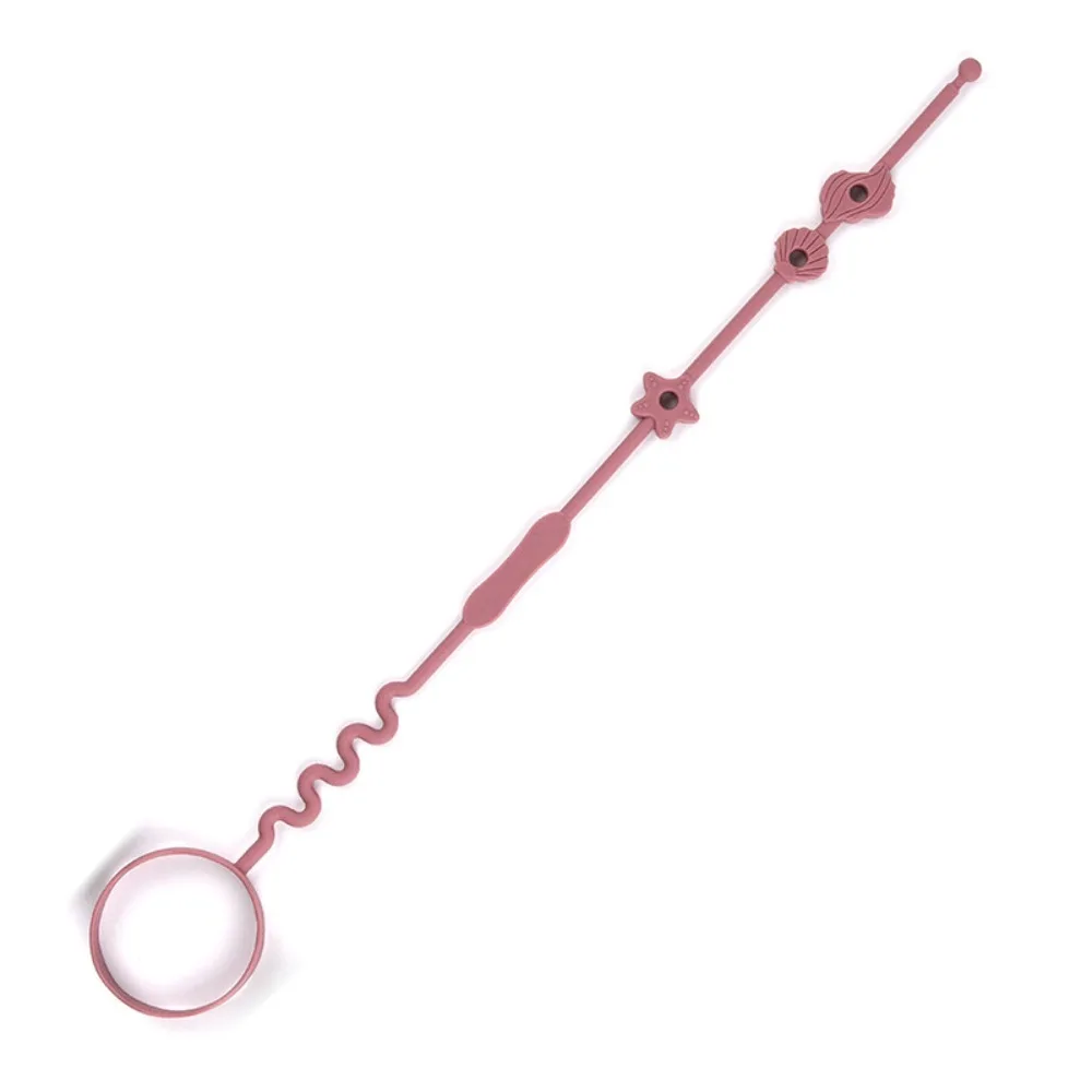 

New Silicone Baby Pacifier Chain Pacifier Anti Fall Rope Anti-lost Chain Stroller Accessory Safety Straps