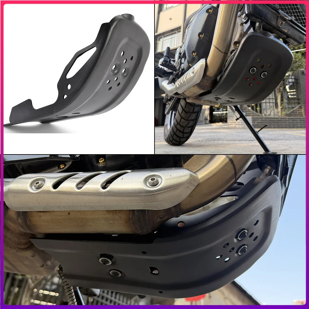 

For Scrambler 400 X/XC Thruxton Tracker Speed 400 Scrambler400 X Speed400 Skid Plate Under Engine Guard Chassis Protection Cover