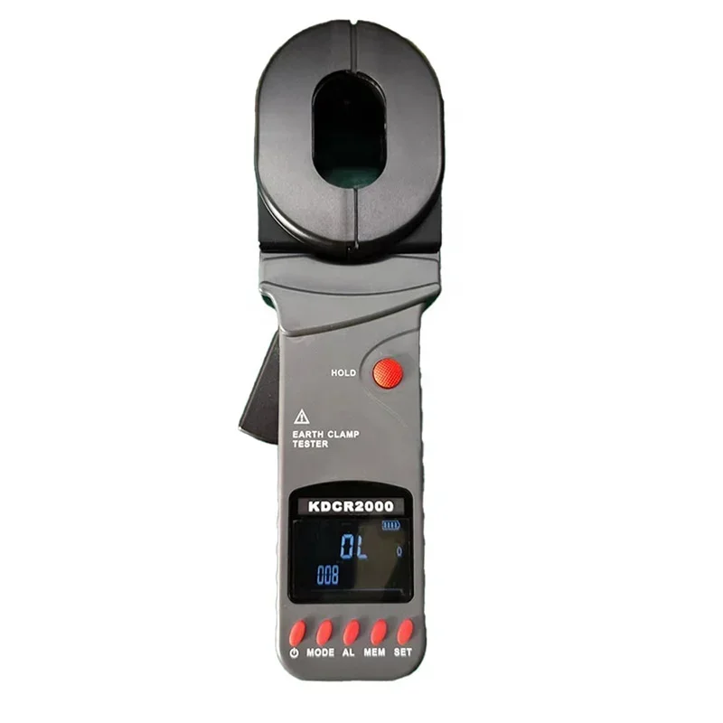 

Digital clamp earth resistance ground tester/Loop circuit lightning protection grounding resistance tester