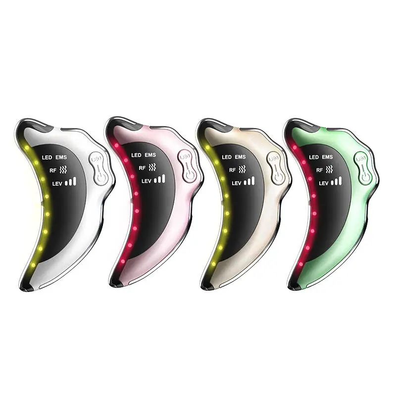 新着フォトンスキンケアかっさツール振動マッサージマイクロカレントフェイスリフティングマシン R&F 美容アンチエイジングデバイス