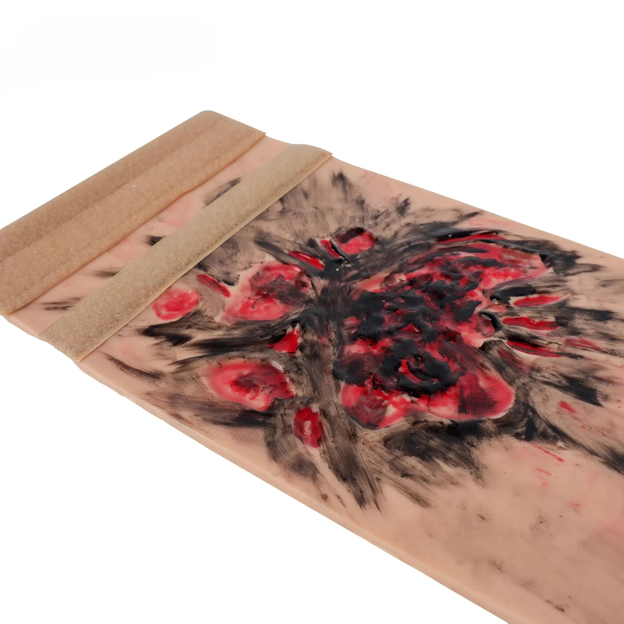 

Burn limb module Trauma wound silicone for medical school nurse training wound model